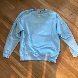 Baby blue pullover